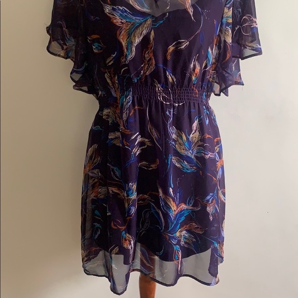 Beautiful Dress with Purple Slip - Picture 3 of 6